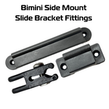 Bimini Side Mount Slide Bracket Fittings - Nylon