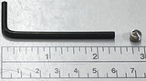 Hex Key With Set Screws, ruler
