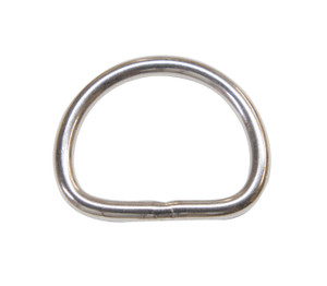 D-Ring For Straps Stainless Steel 1 Inch - Sold in Pairs