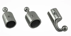 Ball Eye Ends - Straight & 90 degree - Stainless Steel - Sold Individually