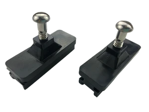 Sliding Side Mount - Nylon - Black - Sold in Pairs