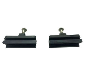 Sliding Bimini Top Side Mount - Black Nylon