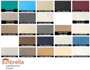 Sunbrella HORIZON CAPRICCIO FOAM BACK Marine Vinyl 54"