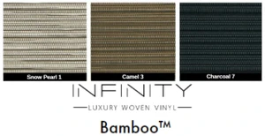 Infinity Luxury Woven Vinyl Flooring - HD Thickness - Bamboo