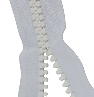 Lenzip® Zipper Chain #5 - Black or White