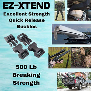 EZ-Xtend Extra Heavy Duty 1 inch Quick Release Buckles