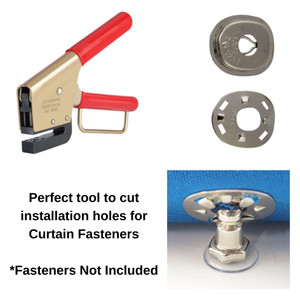 Curtain Fastener Cutter - Hand Punch Tool