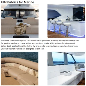 Pumice UltraLeather™ Marine Upholstery Vinyl
