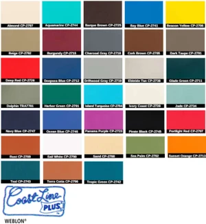 Herculite Weblon Coastline Plus Marine Vinyl 62"