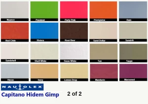 Nautolex® Capitano Hidem Gimp Nautolex - 5, 10, or 15 Yards