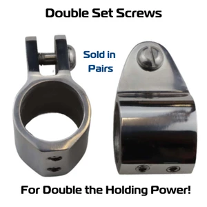 Jaw Slides Stainless Steel - Double Set Screws