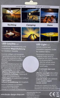 Boat Magnetic LED Light - Back