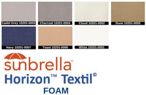 Sunbrella HORIZON TEXTIL FOAM Marine Upholstery Vinyl 54"