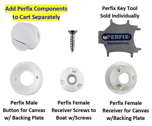 Perfix Snaps and Accessories