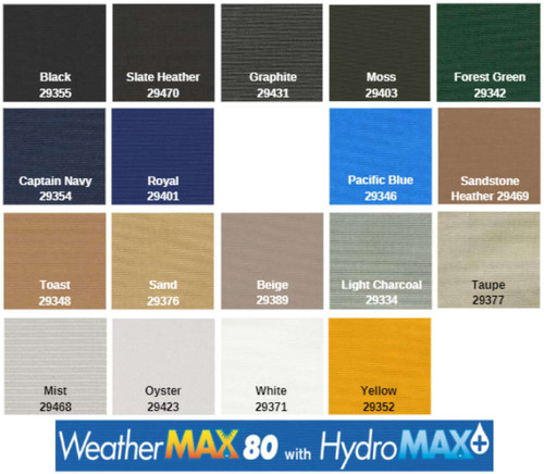 Weathermax 80 Marine Fabric 60"