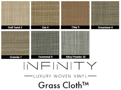 Infinity Luxury Woven Vinyl Flooring - HD Thickness - Grass Cloth