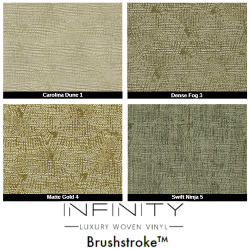 Infinity Luxury Woven Vinyl Flooring - HD Thickness - Brushstroke
