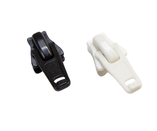 Zipper Sliders YKK or LENZIP - Metal or Plastic Vislon #5 - Locking - Single Pull - Package of 5