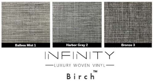 Infinity Luxury Woven Vinyl Flooring - HD Thickness - Birch