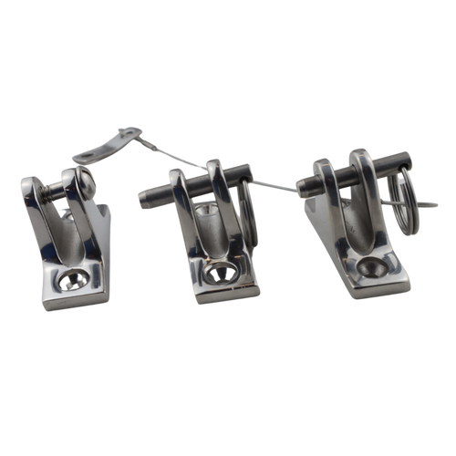 Stainless Steel Angled Deck Hinges
