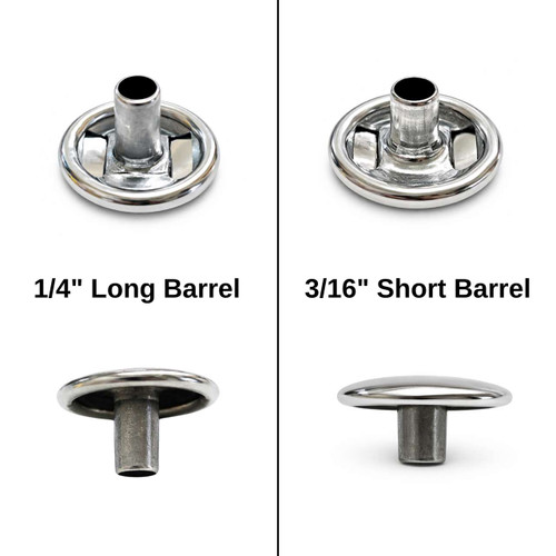 Stainless Steel Button Cap