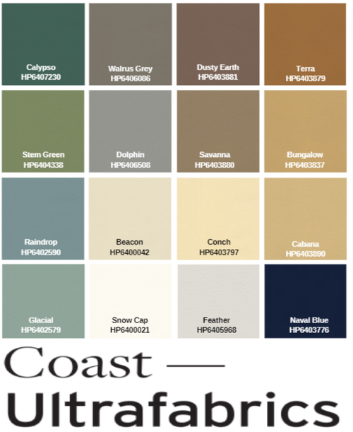Coast UltraLeather™ Marine Upholstery Vinyl