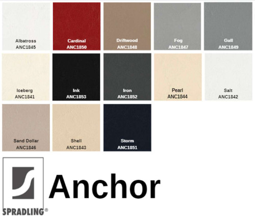 Anchor Spradling™ Marine Upholstery Vinyl Anchor Spradling™ Marine Upholstery Vinyl