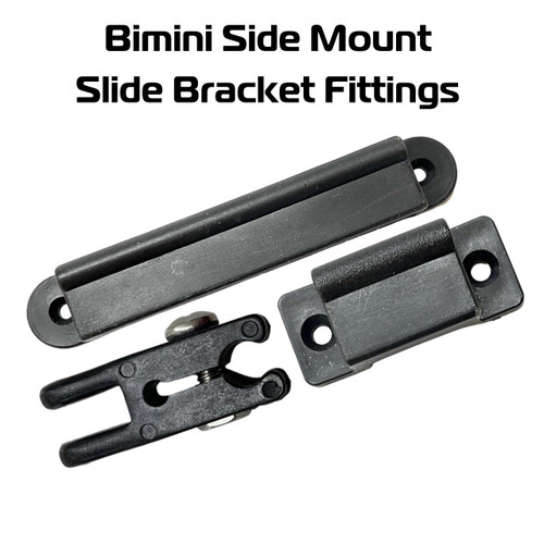 Bimini Side Mount Slide Bracket Fittings - Nylon Bimini Side Mount Slide Bracket Fittings - Nylon