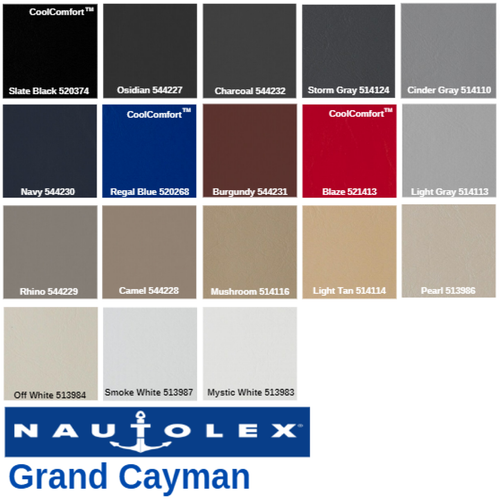 Grand Cayman Nautolex Marine Fabric 54"