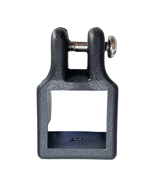 Pontoon Square Jaw Slide 1 inch - Nylon - top