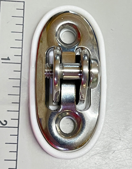 Universal Deck Hinge - 2 Hole - Stainless Steel2