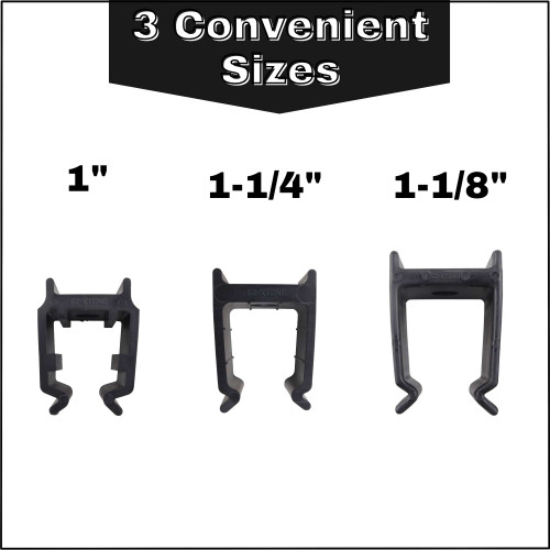 EZ-Xtend Square Pontoon Tubing Clips w/Rivet