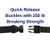 EZ-Xtend Boat Cover Tie Down Straps Heavy Duty 1" Polyester Webbing - Pk of 2