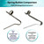 EZ-Xtend Snap Button - Used for Locking Sliding Bimini Top Support Poles - Stainless Steel - 6mm OR 1/4"