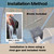EZ-Xtend Square Pontoon Tubing Clips