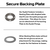 EZ-Xtend Turnbutton Curtain Eyelet Fasteners - Backing Plate Comparison