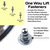 One Way Lift® Fasteners Screw Stud using Washer as Gasket