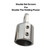 Stainless Steel Bimini Top Eye End with Double Set Screws 7/8", 1", & 1-1/4" Boat Frame Top Cap Fitting