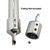 Bimini Top Outside Eye Ends Stainless Steel -Dbl Set Screws