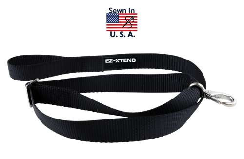 EZ-Xtend Premium Pontoon Boat Canopy and Bimini Top Strap with Adjustable Hook - All Stainless Steel Bimini Top Hardware - Best Replacement Straps - Black