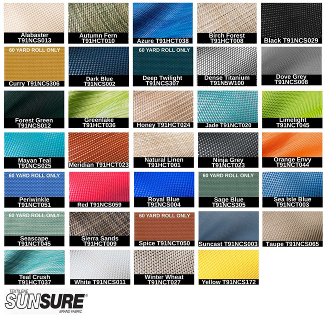 Textilene Sunsure Sling Fabric 54"