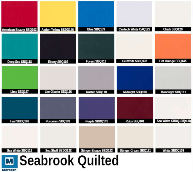 Seabrook Quilted Marine Upholstery Vinyl Channeling
