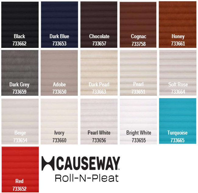 Causeway Roll-N-Pleat Vinyl 54"