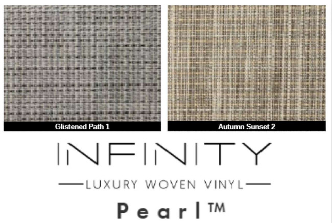 Infinity Luxury Woven Vinyl Flooring - HD Thickness - Pearl