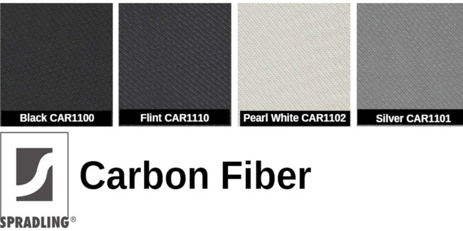 Carbon Fiber Spradling™ Marine Upholstery Vinyl