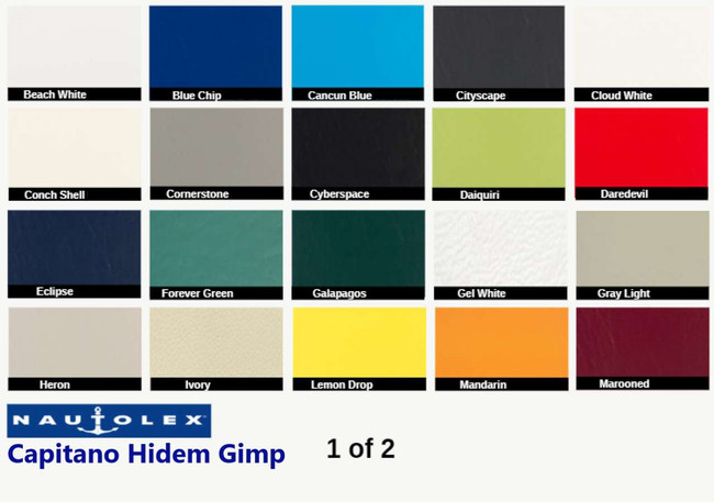 Nautolex® Capitano Hidem Gimp Nautolex - 5, 10, or 15 Yards