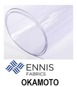 OKAMOTO CLEAR PLASTIC Vinyl Window Material By the Yard