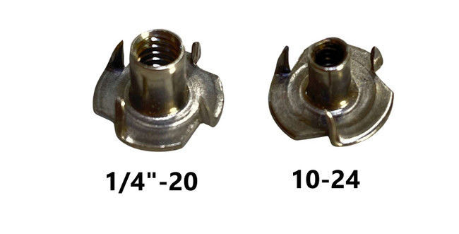 T-Nuts, Tee Nuts 316 Stainless Steel - Pack of 20