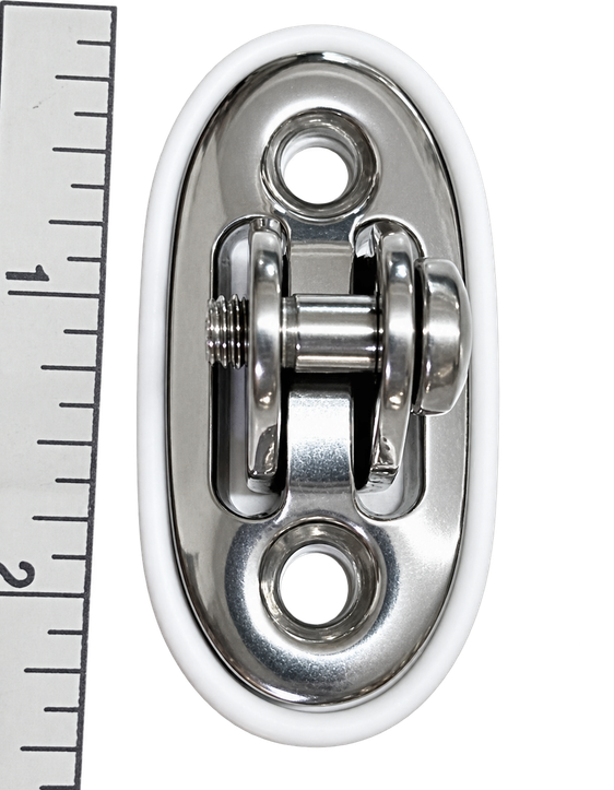 Universal Deck Hinge - 2 Hole - Stainless Steel2