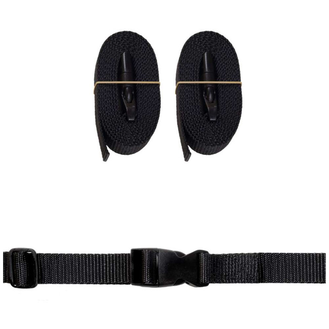 Utility Straps Quick Release Buckles HD 1" Polyester Webbing